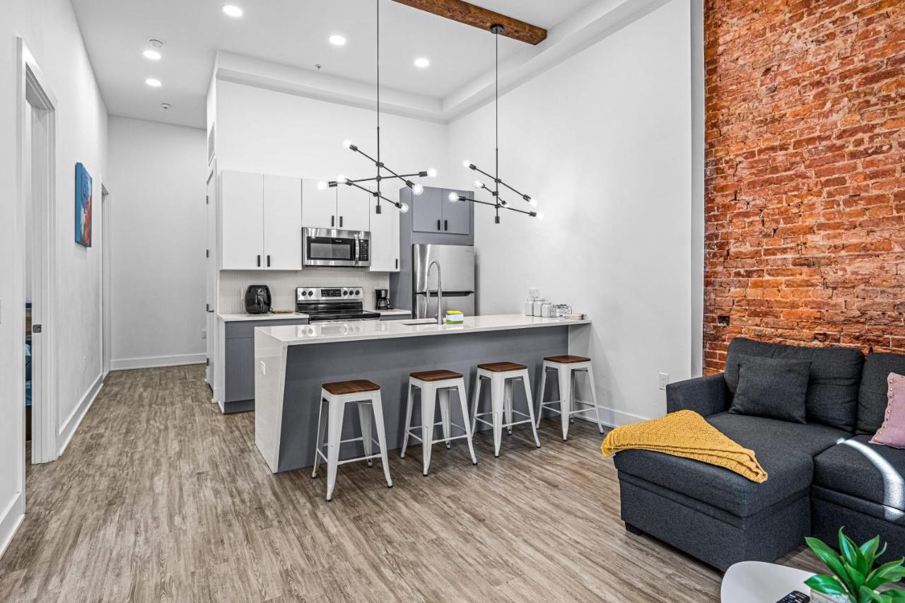 2-bedroom Luxury Loft Private Parking Ev Charger Apartamento Filadélfia